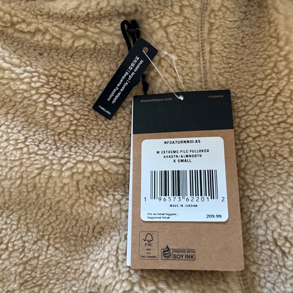 The North Face extreme pilePullover almond butter - Picture 2 of 5